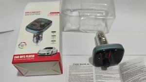 Bluetooth 5.3 FM Transmitter Handsfree Car Radio Modulator MP3 Player With 36W PD QC3.0 Quick Charge Adapter Colorful Lights