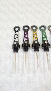 ก้านวัดน้ำมันเครื่องทูโทน ฝาปิดวัดระดับน้ำมันเครื่อง Giorno+ / Lead125 / ADV160 / Click160 CNC