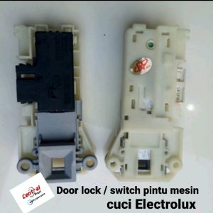 Switch pintu / Door lock mesin cuci Electrolux EWP 10742 85752 & EWF 12732.. original