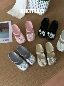XIXITIAO | Soft Gentle Pearl Flower Mary Jane Sandals