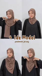 Humaira HIjab Pashmina Jersey Premium