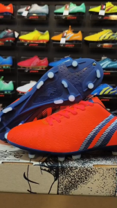 รองเท้าฟุตบอล สตั๊ด PAN รุ่น BALANCER TOUCH X 2024 สีส้ม/กรม PF-155B