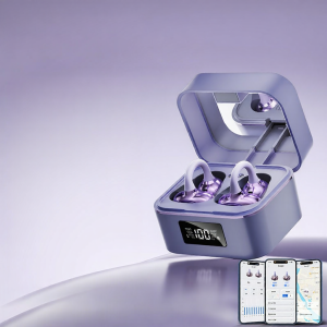 OTN | Wireless Bluetooth Ear Clip Headphones Bone Conduction Long Battery Comfortable Wearing