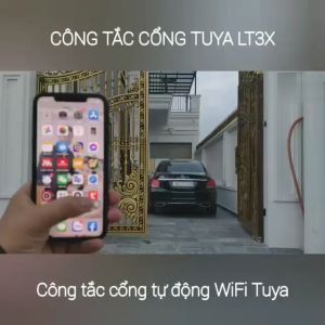 Công tắc đóng mở cổng tự động wifi tuya LT3X điều khiển từ xa qua điện thoại