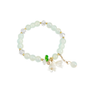 Small and versatile two tone antique wind chime orchid bracelet bracelet bracelet for men and women light luxury fairy style best friend couple retro student