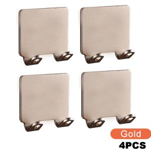 1Pcs Punch-Free Razor Holder Storage Hook Men Shaving Shaver Wall Storage Hook Space Aluminum Multi-Purpose Bathroom Accessories