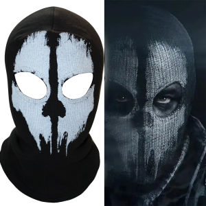 (จัดส่งเร็ว) จ่ายเงินปลายทาง บาลาคลาวาผ้าฝ้ายแท้ 100% หน้ากากคลุมหน้าแบบเต็มหน้า ลายหัวกะโหลก สำหรับขี่จักรยาน เล่นสกี หน้ากากสกี