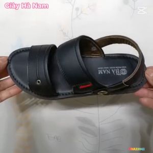 Giày Sandal Nam TiTi ĐÔ Da Bò Thật Cao Cấp Đế Cao Su Chống Trơn Trượt DNA2242