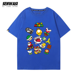 senwdsi | Mario Game Theme T-Shirt Short Sleeve
