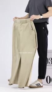 2026 New Summer Thin Mens Casual Pants Cotton Cool Feel Ultra Thin Straight Work Korea Trousers Man Chino Brand Clothing 28-38