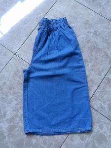 celana kulot 7/8 denim