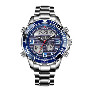 LIGE | 2024 Top Brand Luxury Digital Mens Watches Top Luxury Sport Quartz Wristwatch For Men All Steel Military Waterproof Clock+Box