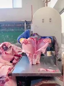 1/3 PC Length 1200 X 16 Wide X 4T Bandsaw Blade for Cutting Bone, Frozen Fish & Meat Bandsaw Cutting Tool