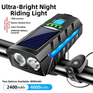 KAIEN | Ultra Bright Waterproof Bike Front Light for Night Riding