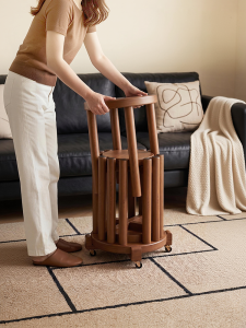 ZHUSHANXIA | Stackable Storage Dining Stool