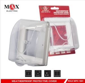 MAX / MAXVI ELECTRIC WEATHERPROOF PROTECTIVE COVER MAX-WPC-1GH / OUTDOOR / INDOOR /