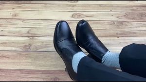 LIKA Carla - Sepatu Pantofel Heels Hitam Formal Kerja Wanita Kulit Hak 7cm Kantoran Guru Dinas