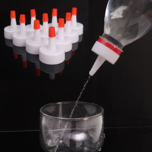 1/5/10Pcs Mineral Water Bottle Sharp Mouth Cap Conversion Head Sealing Cap Universal Leakproof Oil Pot Long Mouth Practical Tool