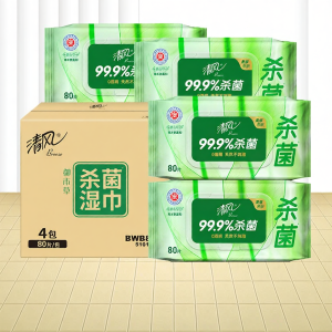 Breeze | Antibacterial Disinfecting Wet Wipes 80 Sheets