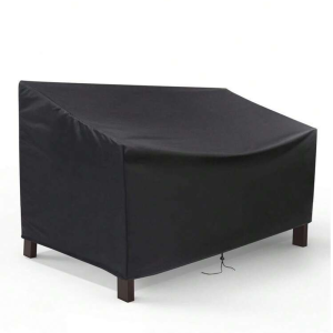 Waterproof Outdoor Bench Cover Dustproof UV-Resistant Garden Terrace Leisure Seating Set Protector for All-Season Use