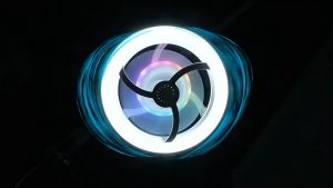 Lampu Kipas Angin Plafon Led E27 3-IN-1 Ceiling Fan Light RGB + Remote