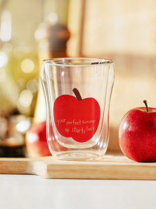 MODERN SWEETHOME | Double-layer High-boron Silicate Heat-resistant Glass Drinking Cup for Home Use