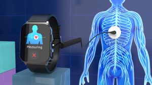 2025 New Blood Glucose Smart Watch ECG HRV Blood Sugar Mmol Pressure Oxygen Monitor Smart Bracelet Body Temperature Fitness Tracker For Xiaomi Huawei Android iOS