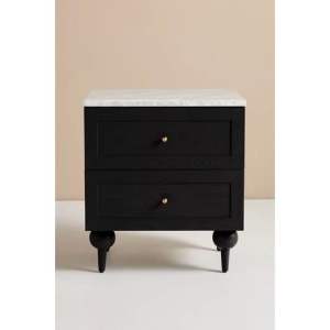 (CÓ ẢNH THẬT)FREESHIP HN Tủ tab đầu giường 2 ngăn kéo mặt đá phong cách retro decor phòng ngủ phòng khách homestay