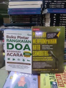 2 Buku pintar rangkaian doa dan panduan menyampaikan kata sambutan