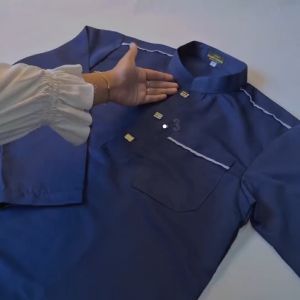 BISA COD KOKO muslim pria AL GHANI TOYOBO PREMIUM atasan dewasa lengan panjang koko kurta free peci