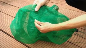 Nylon Fishing Net Bag Fish Bag Fishing Supplies Green Net Bag Dense Net Fishing Accessories Fishing Supplies Green Knotless Net Bag Nylon Fishnet 0.5mm Encrypted Network Port Durable Quick-drying