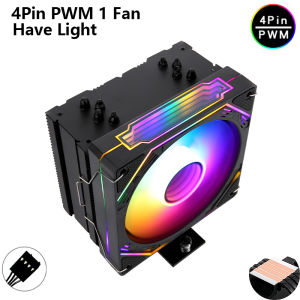 XUANFENG ARGB Cooler Processor Used for LGA2011 1200 1700 4 Heat Pipe Cooling CPU Fan 120mm Compatible i5 i7 i9 x79 x99 AM4 AM5