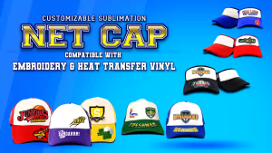 PrintYourStyle Sublimation Printable Polyester Net Cap