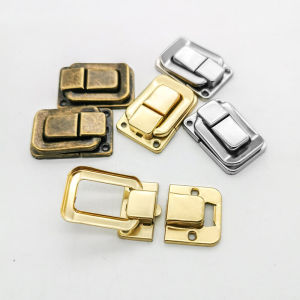 Antique Style Wooden Box Tie Buckle Packaging Box Liangping Knot Bottle Cap Lock for Wine Box And Other Accessories
