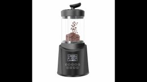 Máy rang hạt cà phê công nghệ gia nhiệt không khí chuyên nghiệp thương hiệu Mỹ Cafemasy SCR-306 1800W - Hàng chính hãng