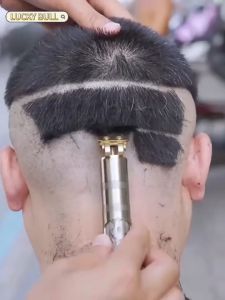 แบตเตอร์เลี่ยนชาย USB บรรยากาศ 3 แบบ เครื่องตัดผม ปัตตาเลี่ยนตัดผม เครื่องโกนหนวดไฟฟ้า