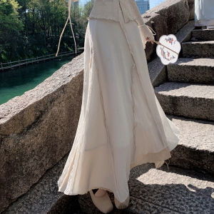 Pinkpo New Chinese Style Fairy Set Womens Top Half Skirt Two Piece Set White Snakes past Life And Present Day