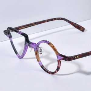 HEPIDEM Acetate Glasses Frame Men 2025 New Retro Round Square Rhomboid Eyeglasses Women Nerd Vintage Optical Eyewear Spectacles 9391