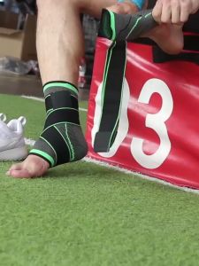 Đai cổ chân băng cuốn chân thoáng khí thoải mái - Bó gót chân bóng đá thể thao tập gym