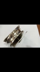 Roda Stainless 4" Behel (U) 201 roda pintu pagar