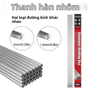 Que Hàn Nhôm Nhiệt Độ Thấp Que Hàn Lõi Sửa Chữa Bằng Thép Không Gỉ Chất Lượng Cao Dùng Cho Hàn Hồ Quang Lõi Nhôm