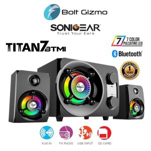 SonicGear Titan 7 BTMI Pro Bluetooth 2.1 Multimedia Speaker System