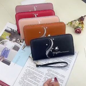 ACE🔥Double Zip Wallet Women / Beg Duit Perempuan / Premium Women Wallet / Purse Perempuan / Long Wallet Women / Ladies Purse女式钱包 钱包 女錢包 手拿包24010405