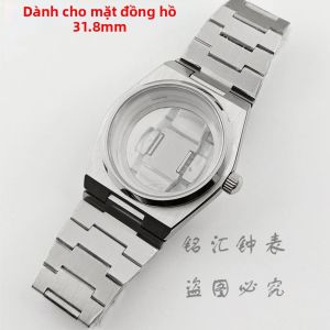 Vỏ Đồng Hồ PRX Super Player 40mm Với Kính Sapphire Và Viền Đánh Bóng Dành Cho Mặt Số 28.5mm Phụ Kiện Độ Chế Máy NH35 NH36 NH38 4R35