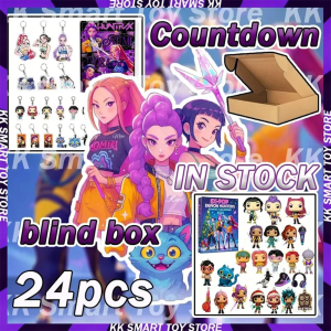 Christmas Kpop Demon Hunting 24pcs Advent Calendar Surprise Blind Boxes For Halloween Mystery Box Gifts Toys