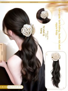 QIAOYIDUO | Natural Volumizing Curly Hair Ponytail Extension