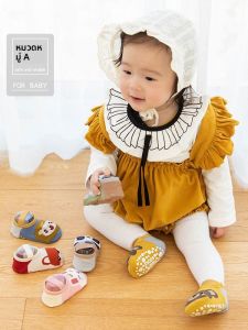 JIFANPAUL | Infant Step-Up Shoes Socks for Newborn Babies 0-12 Months