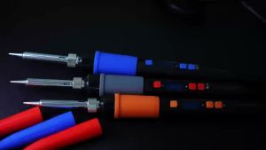 ILIBILIB 90W Soldering Iron 110V-240V LCD Screen 180-500°C Overheat Protection 6-In-1 Repair Tool Set
