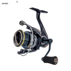 DEUKIO Ultralight Fishing Reel ลากสูงสุด 18lbs อลูมิเนียม SPOOL ปลานาฬิกาปลุกคาร์บอนไฟเบอร์หลัก Body SPINNING REEL สําหรับน้ําเค็ม