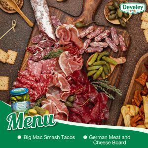 Develey (ดิวีเลย์) Bavarian Cornichons (แตงกวาดองเล็ก) ขนาด 330 กรัม